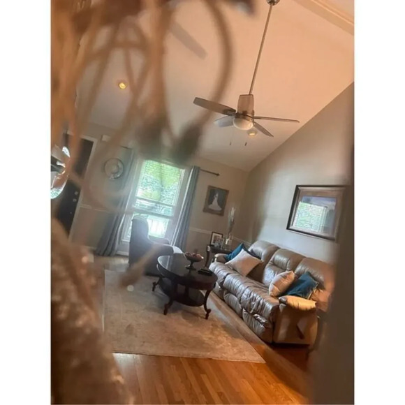 Venus Tiered Sequin Tank Top Size Medium NWT retail 50 Champagne Metallic /cockt - Picture 6 of 8